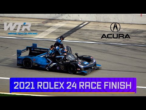 優勝は、コニカミノルタ・アキュラARX-05。デイトナ24時間 ゴールフィニッシュのハイライト動画