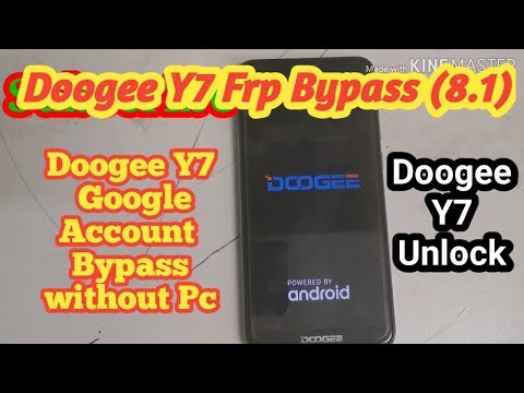 Doogee Y7 Frp Bypass without Pc / Remove Google Account Doogee Y7 / Skip Frp Doogee Y7 | Hard Reset