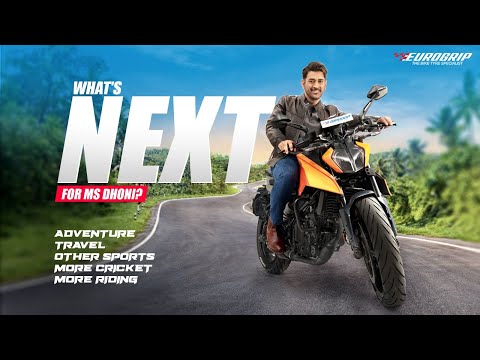 MS Dhoni reveals ‘what’s next’ through Eurogrip Tyres