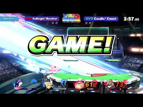 Warp Zone 2 Winners Quarters - IceKnight & Revolver vs Candle & comet - Smash Ultimate