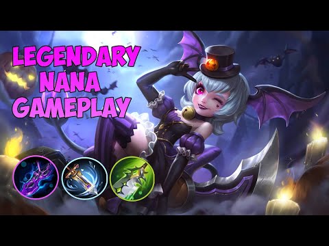NANA WITH MM BUILD IS INSANELY POWERFUL!! | Mobile Legends