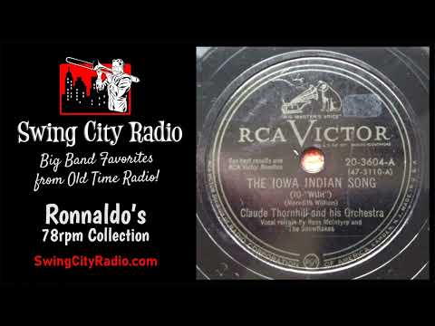 The Iowa Indian Song - Claude Thornhill (78 RPM)