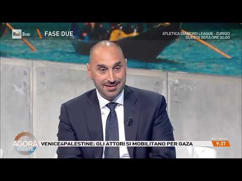 Michele Gubitosa ospite ad Agorà - Rai3 - 28-08-2025