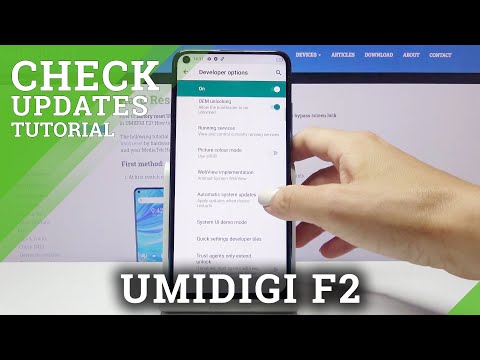 How to Set Up Automatic System Update in UMIDIGI F2 – Download Newest Update