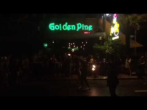 Múa lửa đường phố ở golden pine Đà Nẵng cực hay!