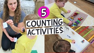 TODDLER ACTIVITIES: 6 Easy Ways To Teach Your Toddler To Count