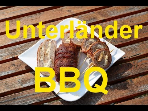 Griechische BBQ Schweinsrouladen Unterländer BBQ 52