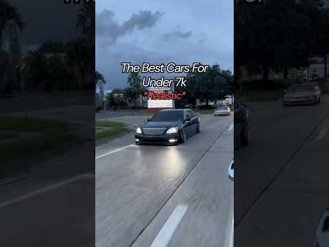 The Best Cars For Under 7k