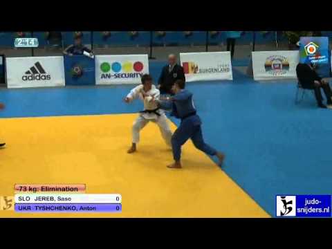 Saso Jereb (SLO) - Anton Tyshchenko (UKR) [-73kg]