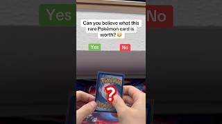 I can‘t believe how much this Pokémon card is worth!😳😱 #pokemon