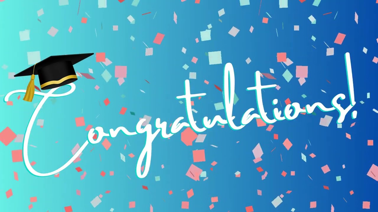 Congratulation Graduates | Banner | 4k Resolution | Digital Banner