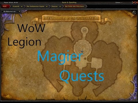 iZocke WoW: Legion Klassenquests Magier #044 - Bericht über die Empyreumgesellschaft