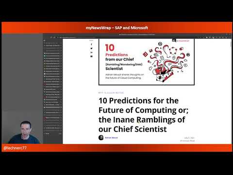 myNewsWrap – SAP and Microsoft (Episode 43)