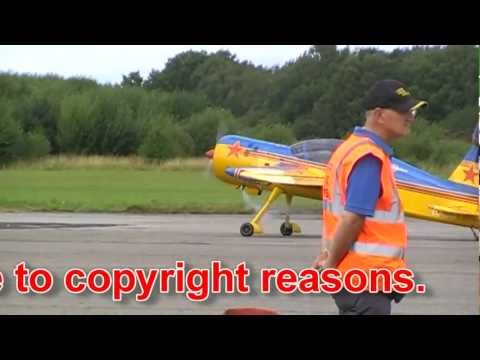 The large model association RC aircraft display day at  Elvington, York.