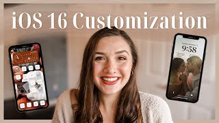 iOS 16 iPhone Customization for Autumn | Customize your LOCK & home screen *Aesthetic Fall Vibes*