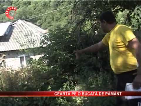 O bucata de pamant reprezinta motiv de cearta intre doi vecini, in comuna Nucsoara