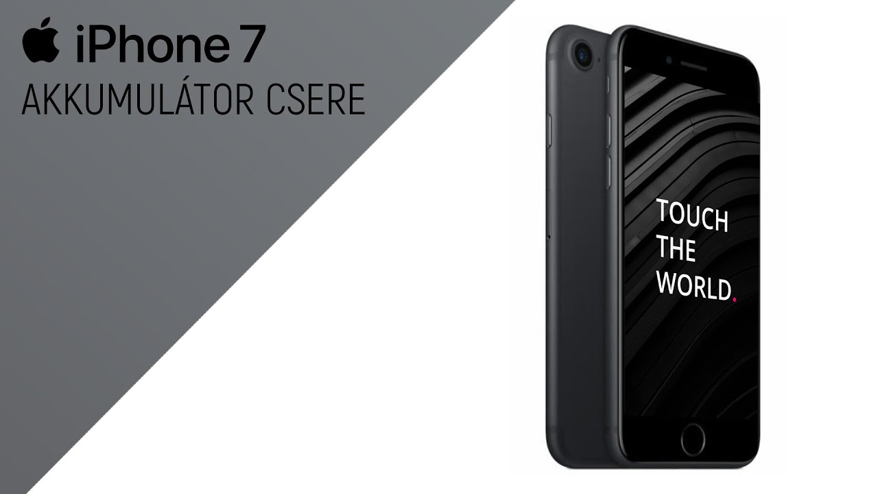 Apple iPhone 7 akkumulátor csere
