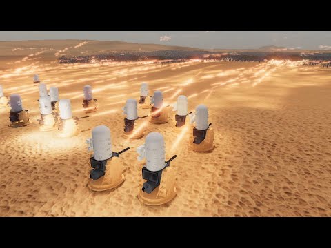 40 Phalanx CIWS vs 200,000 Zombies | UEBS 2