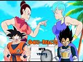 Goku And Vegeta React To Bulma Vs Chi Chi Rap Battle