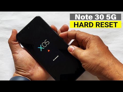 Infinix Note 30 5G (x6711) - Hard Reset | Unlock Pattern Pin Password | Factory Reset