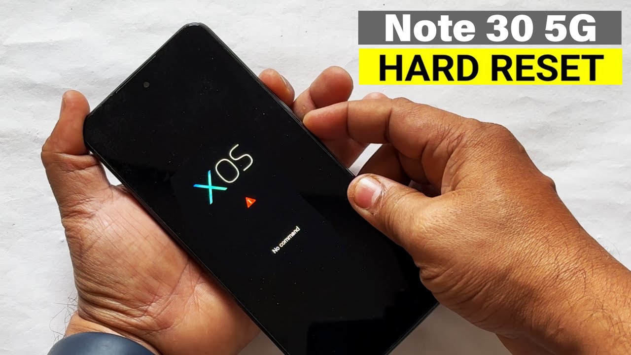 Infinix Note 30 5G (x6711) - Hard Reset | Unlock Pattern Pin Password | Factory Reset