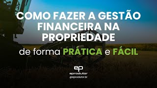 Gestão de propriedade rural: previsão de fluxo de caixa