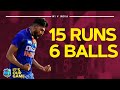 DRAMATIC Final Over 15 Runs To Win Off 6 Balls West Indies V India 1st CG United ODI 2022