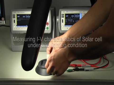 Emulating solar cell for effective evaluation of the load circuit - B2960 - BEMT#2