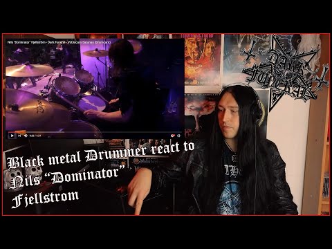 Black Metal Drummer react To - Nils" Dominator " Fiellstrom - (Dark Funeral - Vobiscum Satanas)