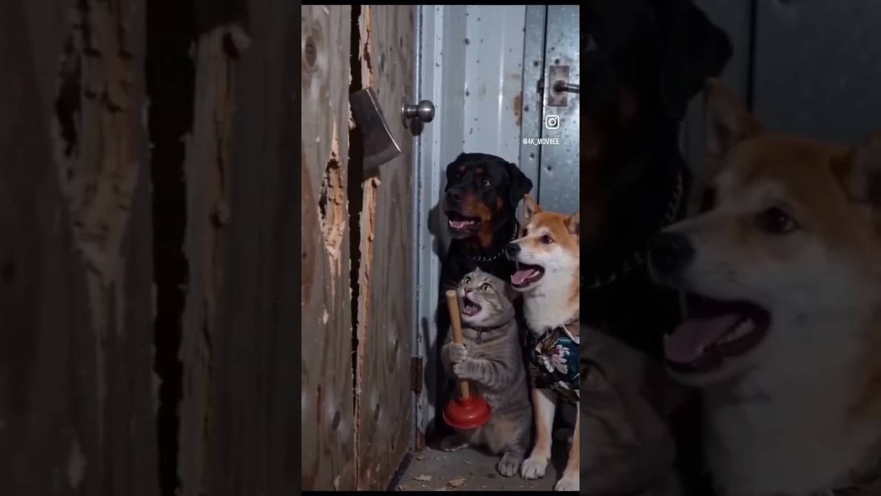 Neva Scared 🤫 🐱 🐕