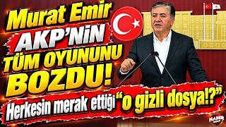 Yeni Parti Kürsüsünde AKP'ye Murat Emir'den Tarihi Ayar:Gizli Planlar ile Fon Ku