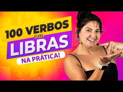 Most commonly used verbs in LIBRAS (Brazilian Sign Language) for beginners.