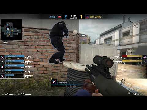 ESports - CS:GO, x-kom vs Winstrike, LOOT.BET Season 1 (5th of February 2019), Cache - Map 3
