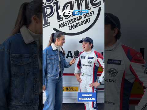 Vinnie Meskelis after the qualifying incident with Jordan O’Brien