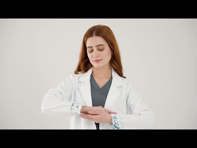 لابكوت طبي نسائي لون أبيض طول (36 إنش) هانا | مريو...