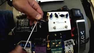 Video thumbnail for Planet Waves pedal board cable kit - Test by Artyom