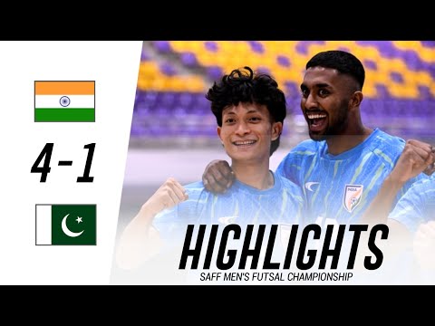 INDIA VS PAKISTAN FUTSAL MATCH | HIGHLIGHTS #saffchampionship 