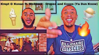 Krept &amp; Konan - Crepes And Cones (Ya Dun Know) ft. MoStack [Music Video] | GRM Daily - REACTION!