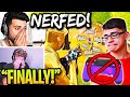 ALL Controller Players ANGRY Using *NERFED* AIM ASSIST in Fortnite!