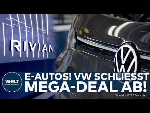 WIRTSCHAFT: VW und Rivian planen neue Elektroautos – Siemens Energy mit starkem Gewinnplus!
