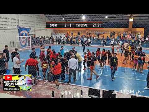 Sport x TS Futsal ( Final Campeonato Pernabucano de Futsal sub 10 ao vivo).