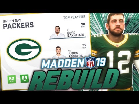 Rebuilding The Green Bay Packers | Madden 19 Franchise