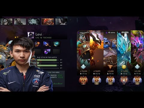 PSG.LGD xNova - Techies Ft. Mineski Ahjit Vs. Wonderkid Top 1 SEA (Full Game Play)