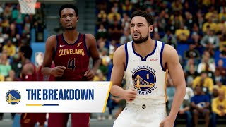 The Breakdown | Klay Thompson's First Basket Back From Injury