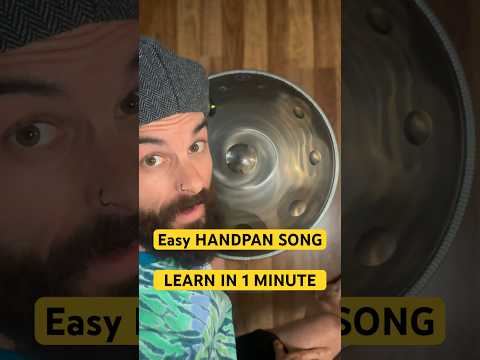 Learn this EASY Handpan song in 1 minute
