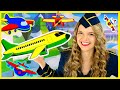 Airplanes for Kids | Planes for Kids | Airplanes for Toddlers | Airplane for Kids with Speedie DiDi