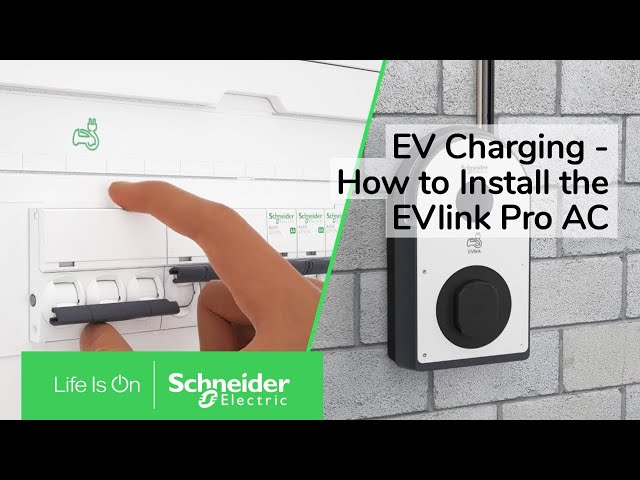 schneider electric Latausasematarvike metallisarja pro ac seinä