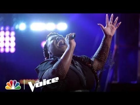 Jershika Maple Performs Tasha Cobbs Leonard's "Break Every Chain" | NBC's The Voice Top 8 2021