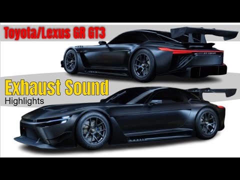 Thumbnail for Toyota/Lexus GR GT3 Race Car Exhaust Sound Highlights by Toyota GR GT3