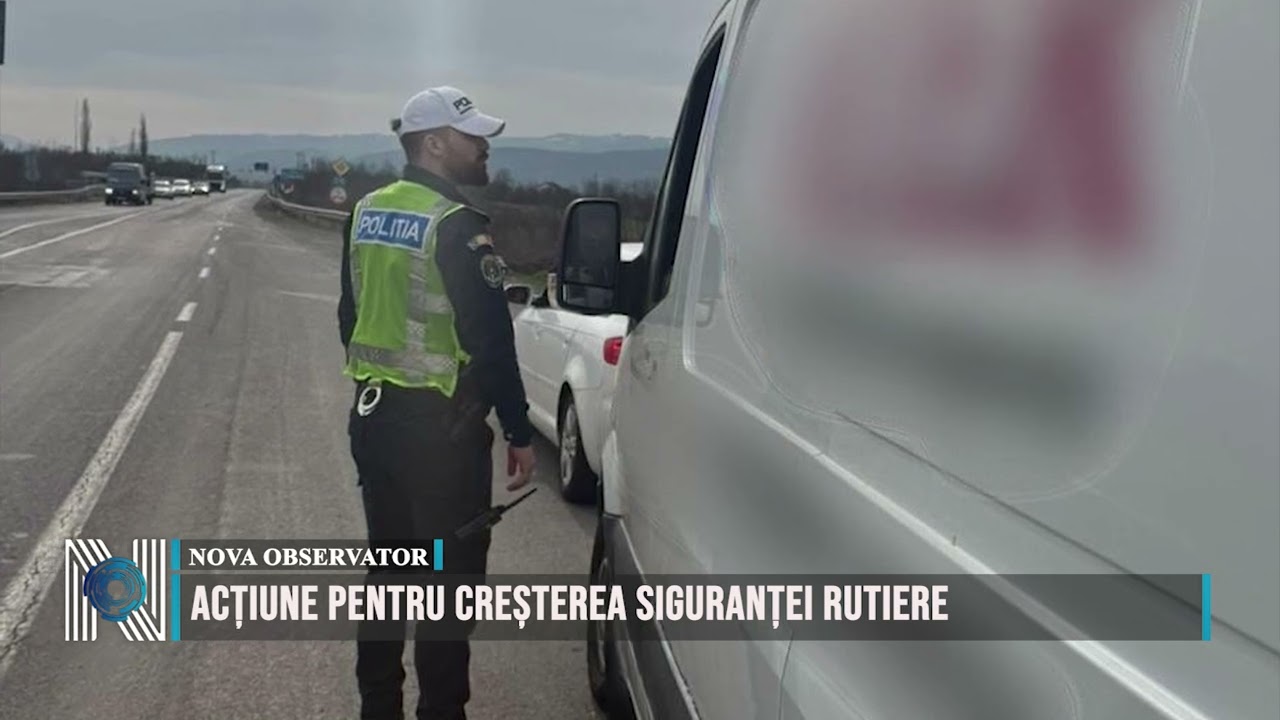 Acțiune pentru creșterea siguranței rutiere